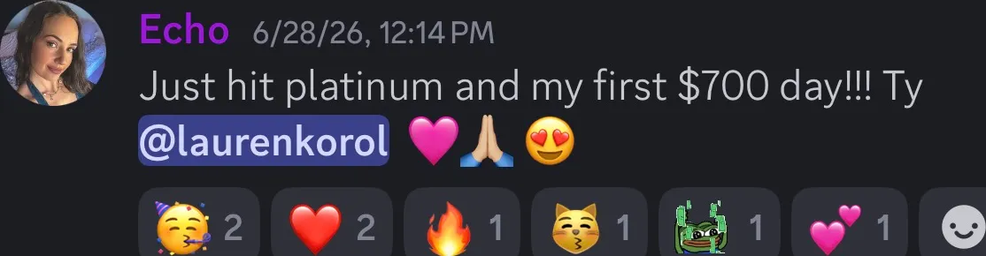 Client review screenshot