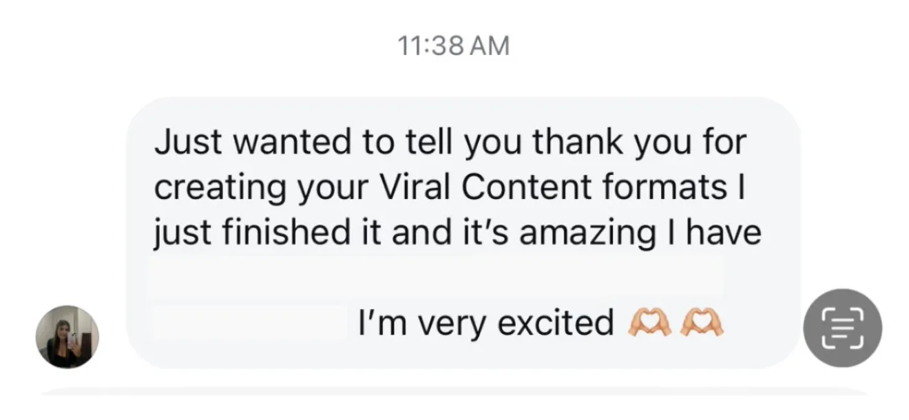 Client review screenshot