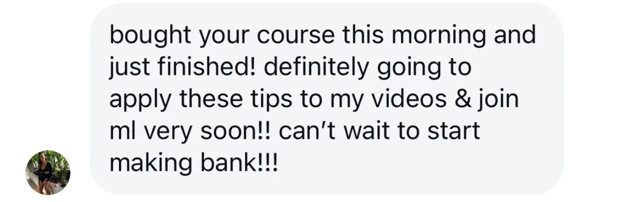 Client review screenshot