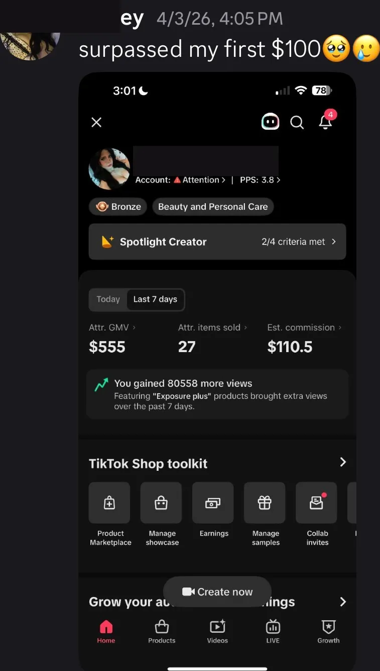 Client review screenshot