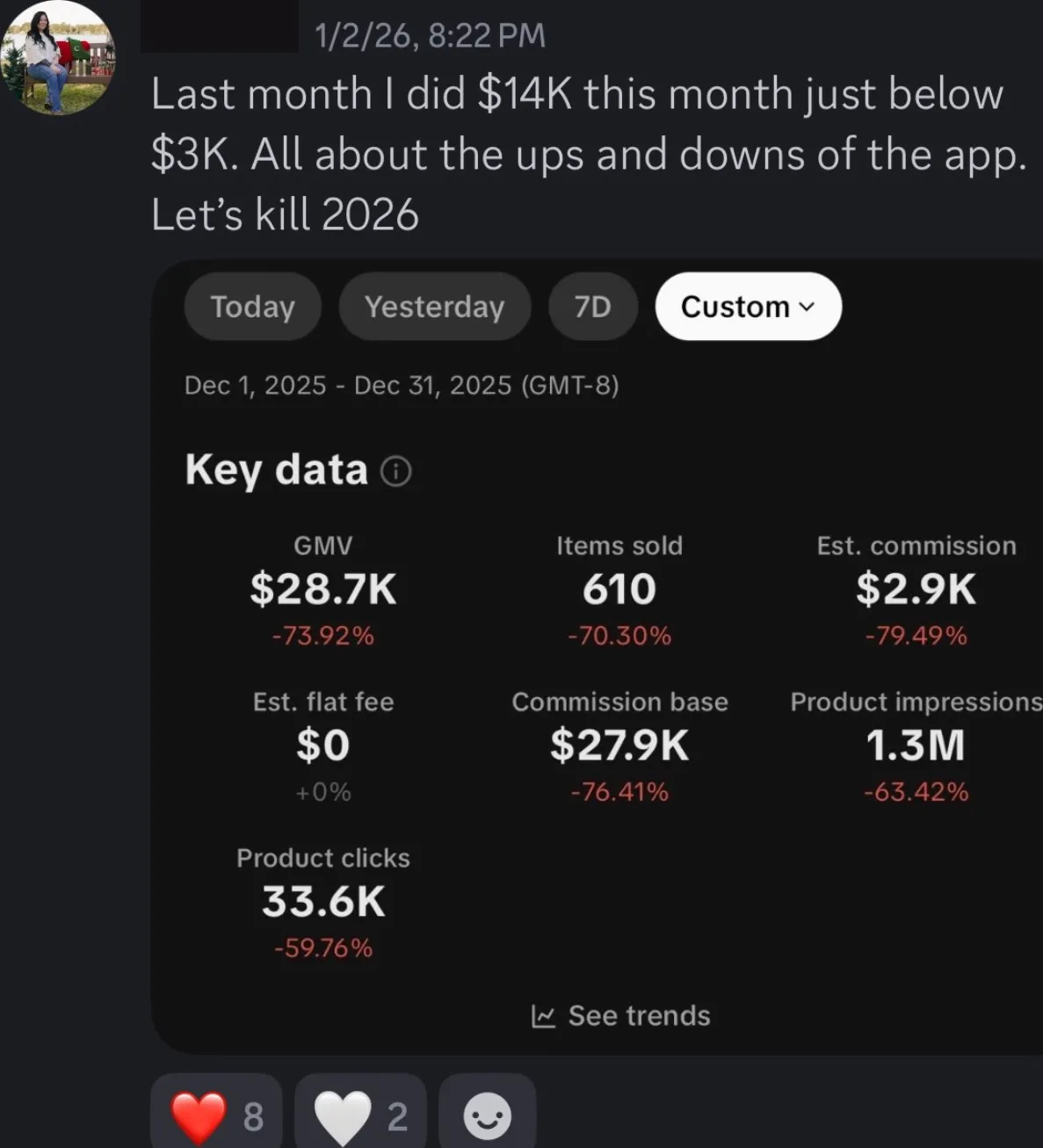 Client review screenshot