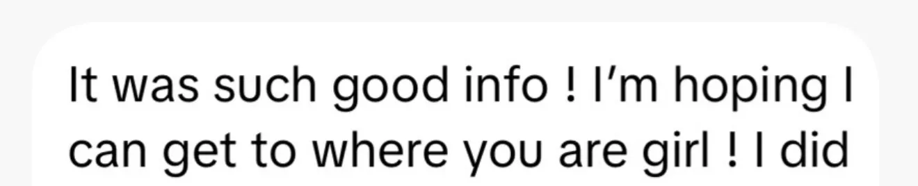 Client review screenshot