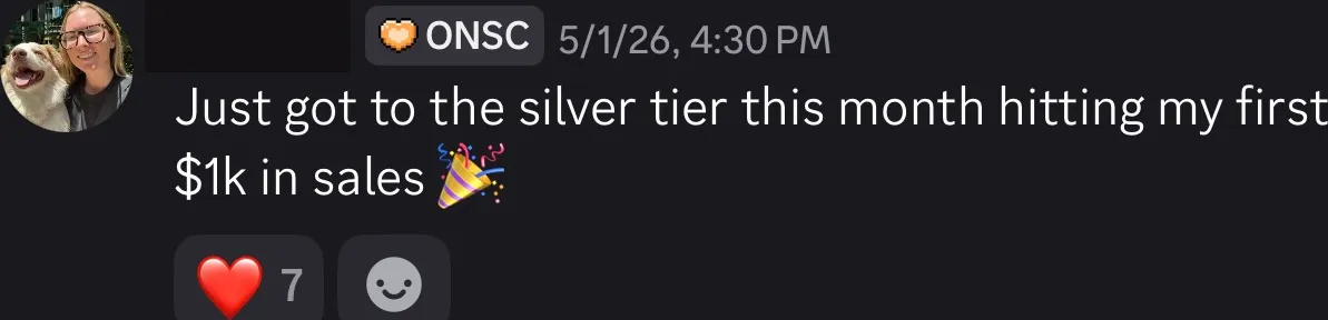 Client review screenshot