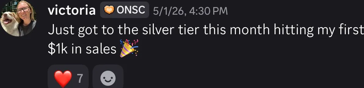 Client review screenshot