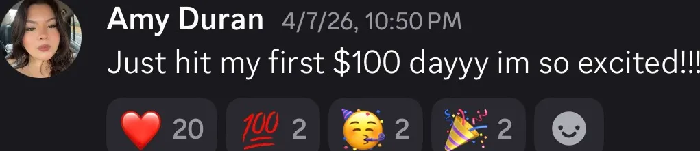 Client review screenshot