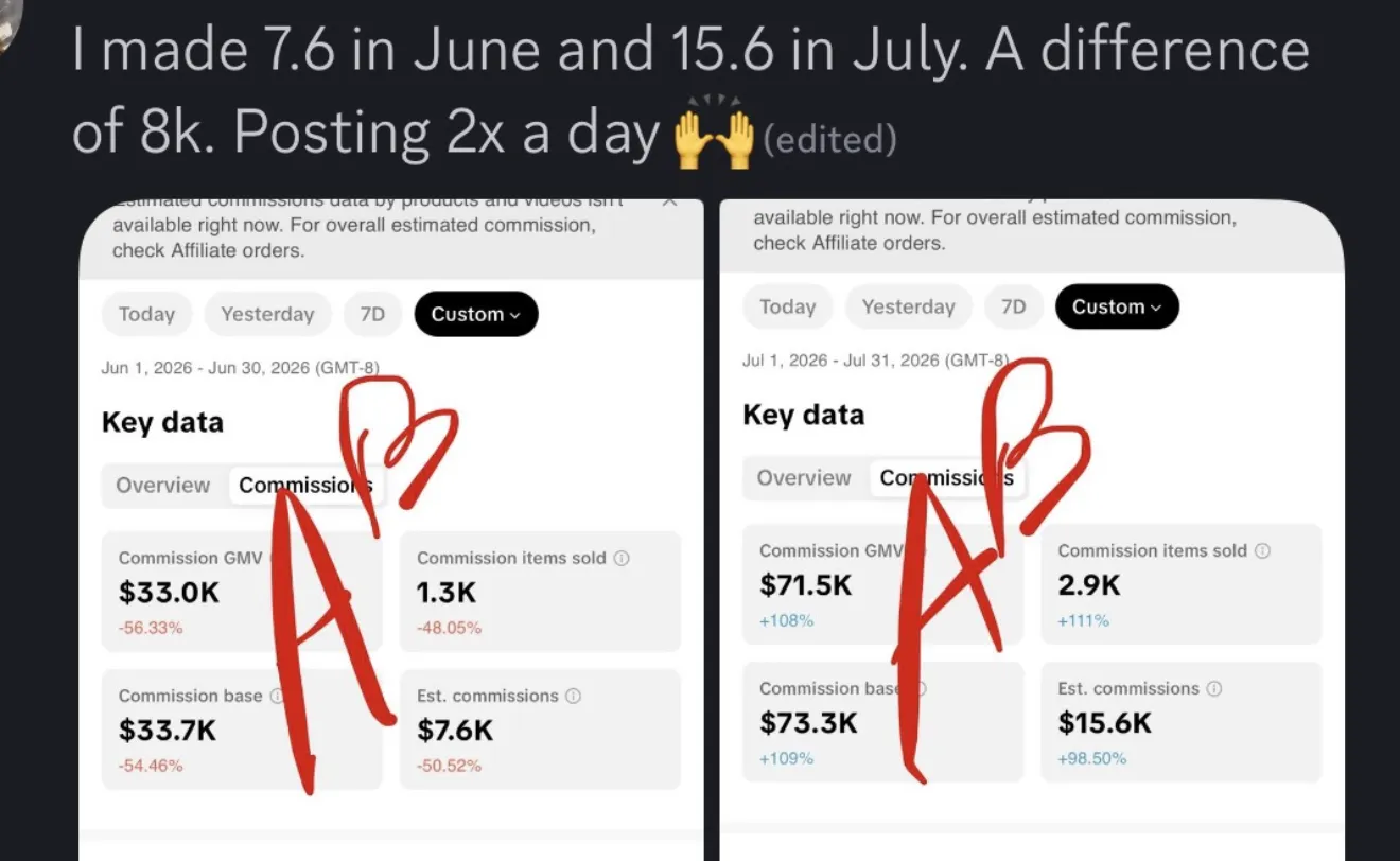 Client review screenshot