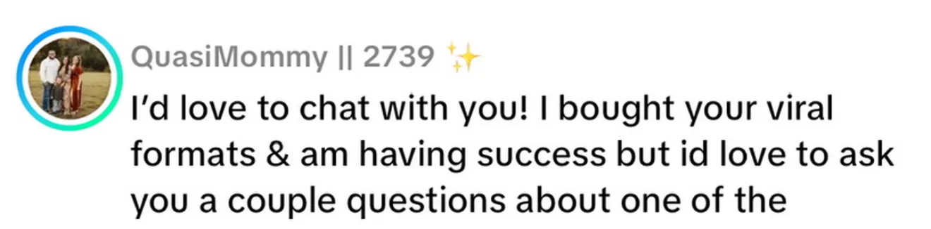 Client review screenshot