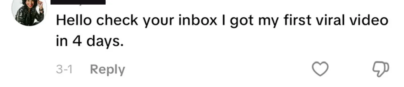 Client review screenshot