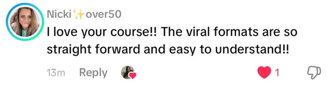 Client review screenshot