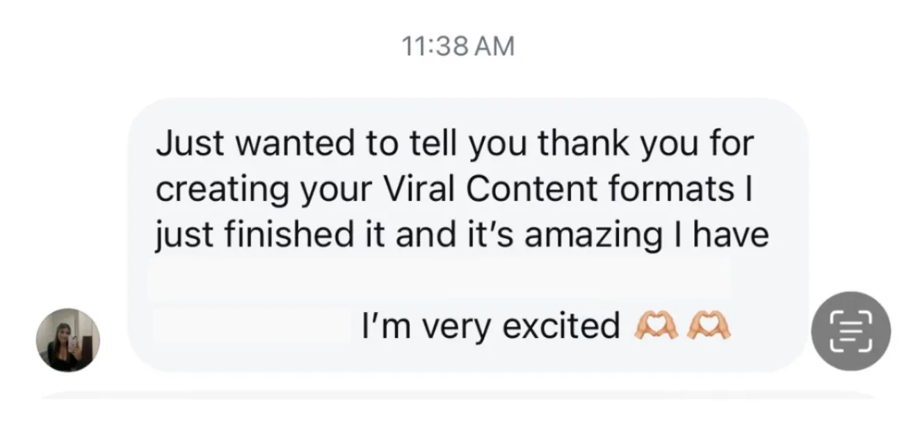 Client review screenshot