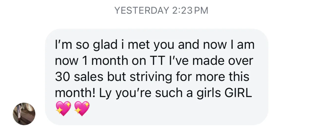 Client review screenshot