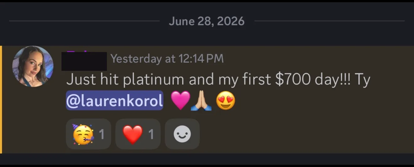 First $700 day