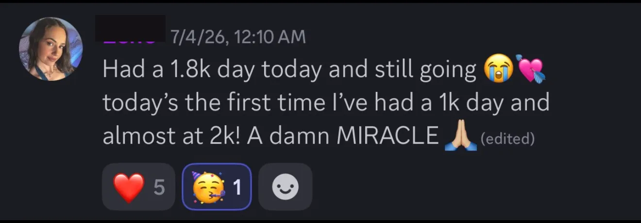 $1,800 day