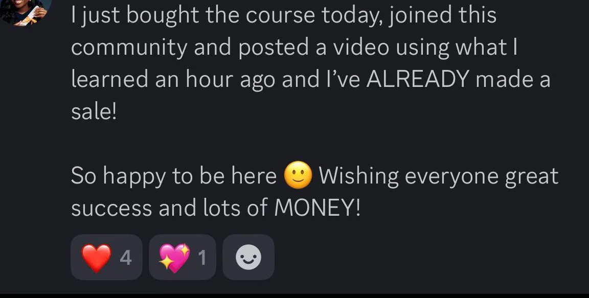 TikTok Shop Creator — First sale within the hour